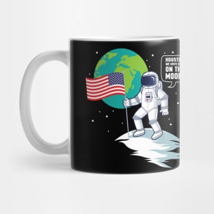 Funny Apollo 11 Moon Landing 50th Anniversary We Have Dibs Mug